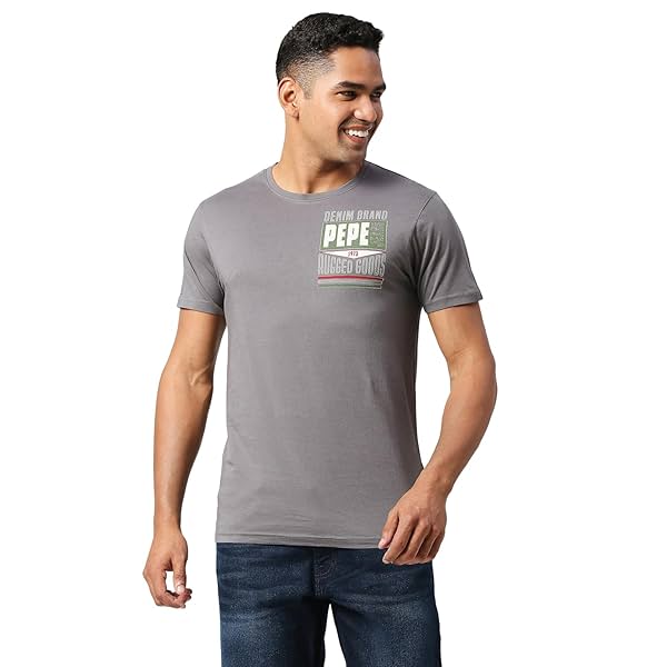 Image of Pepe Jeans Men Regular Fit T-Shirt