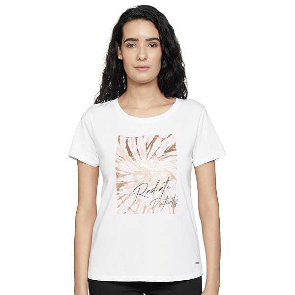 Image of Pepe Jeans Women Regular Fit T-Shirt