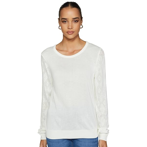 Image of Pepe Jeans Women Viscose Round Neck Sweater