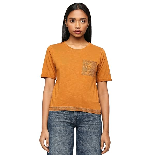 Image of Pepe Jeans Women's Semi Fit T-Shirt