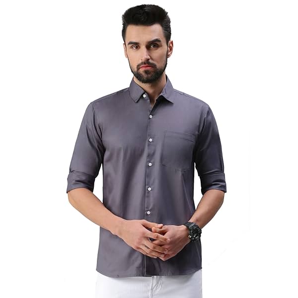 Image of Peppyzone Men's Regular Fit Casual Shirt