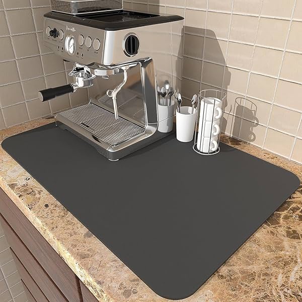 Image of Perpetual Kitchen Mat for Wet Utensils - Dish Mat Pro Drying Kitchen Mat I