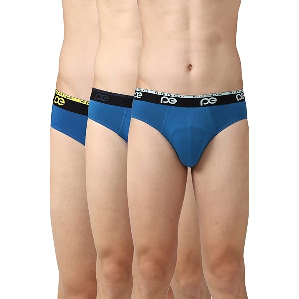 Image of Peter England Cotton Blend Classic Printed Briefs (3)