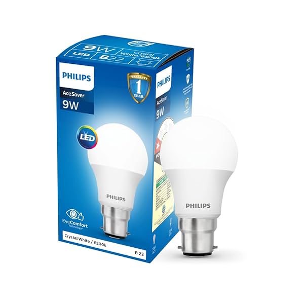 Image of Philips 9-Watts B22 LED Cool Day White LED Bulb