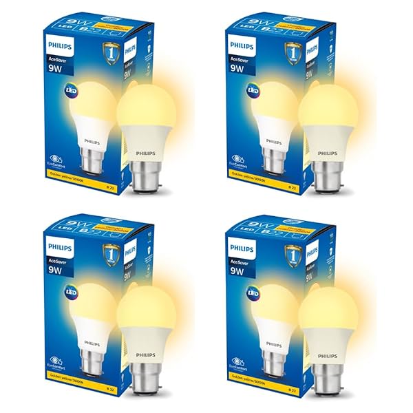 Image of Philips 9-Watts B22 LED Warm White LED Bulb