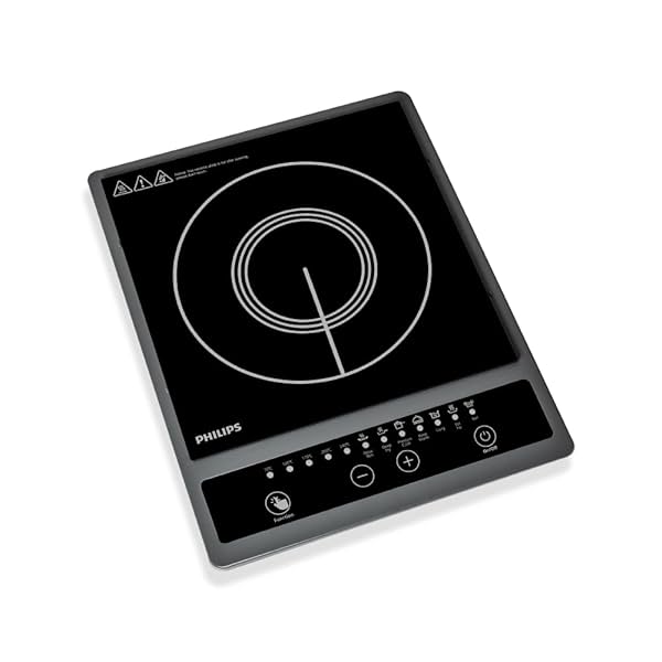 Image of Philips HD4934/00 1300W Induction Cooktop with Triple MOV for 4kW surge protection