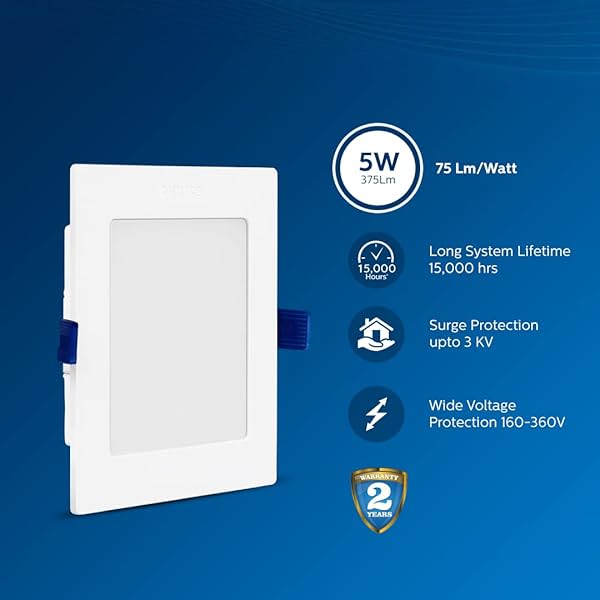 Image of Philips LED Downlighter (5W, 75mm, Natural White)