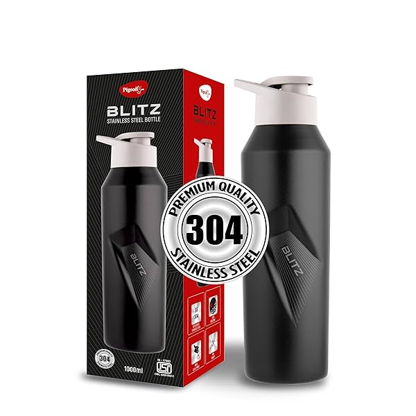 Image of Pigeon Blitz Stainless Steel Water Bottle With Sipper Cap