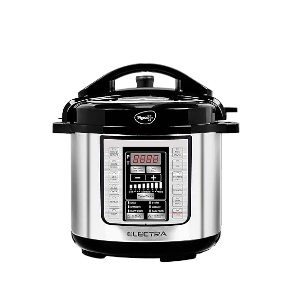 Image of Pigeon By Stovekraft Electra Smart 3 Litre Electric Pressure Cooker 