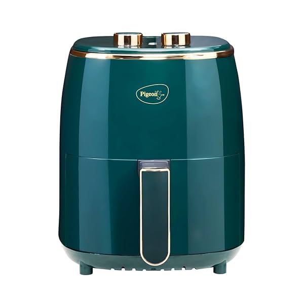 Image of Pigeon Healthifry Manual Air Fryer, 360° High Speed Air Circulation