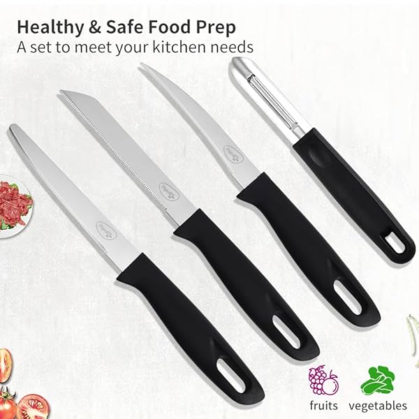 Image of Pigeon by Stovekraft 4 Pcs Kitchen Knife Set