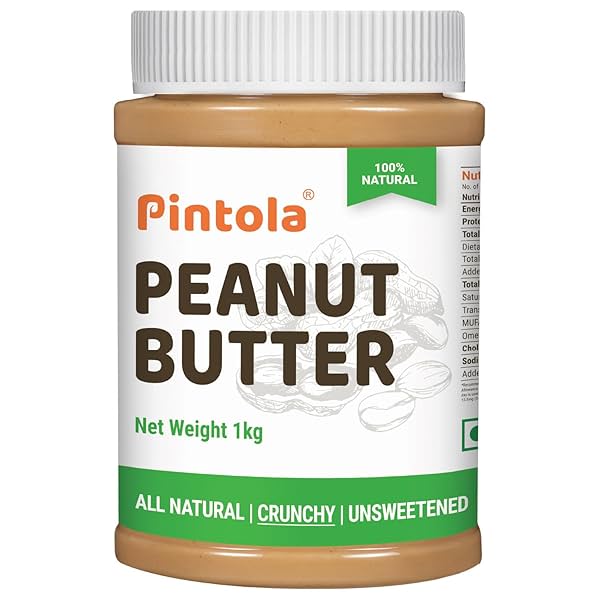 Image of Pintola All Natural Peanut Butter Crunchy 1kg