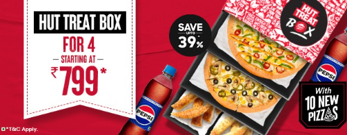 Image of Pizza Hut Offer : Super Saver Meal Combo starting at ₹799 