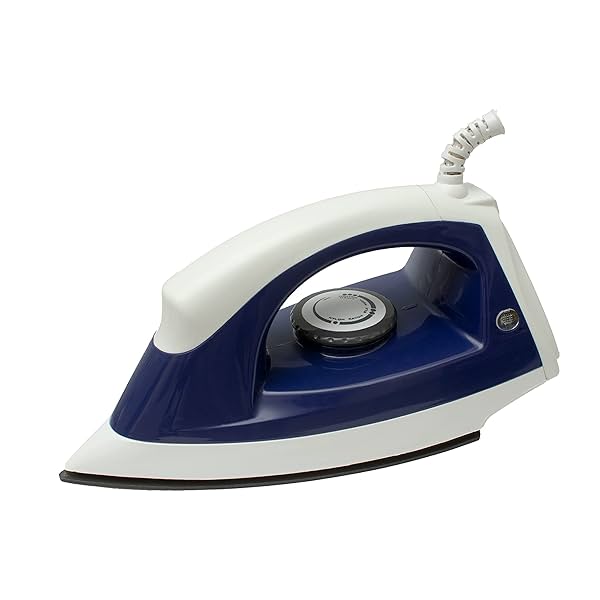 Image of Polycab Leo 1000 Watts Dry Iron (White-Dark Blue)