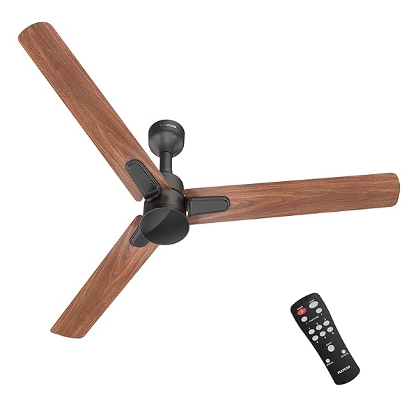 Image of Polycab Maple Wood Silencio Mini 1200mm 5-Star Ceiling fan