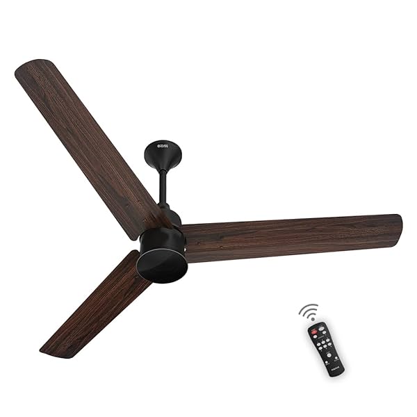 Image of Polycab Silencio Mini 1200mm 5-Star BLDC, Remote Ceiling fan for home