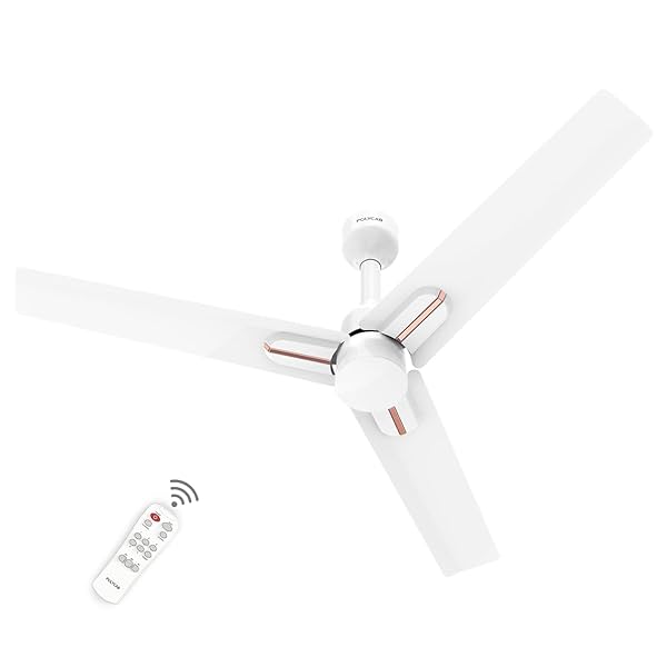 Image of Polycab Wizzy Neo 1200mm 5-Star BLDC Remote Ceiling Fan