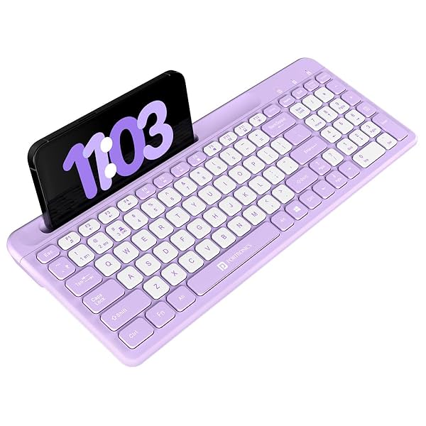 Image of Portronics Bubble Square Wireless Keyboard with Bluetooth