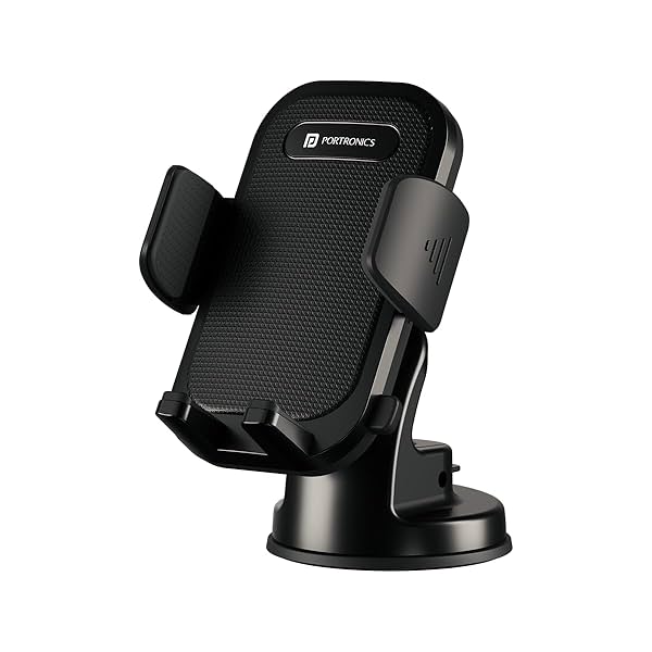 Image of Portronics Clamp M4 Car Phone Holder Stand