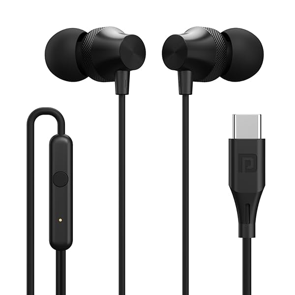 Image of Portronics Conch Beat C in Ear Wired Earphones