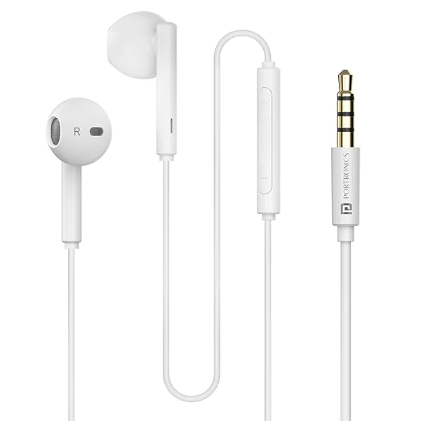 Image of Portronics Conch Theta A Wired Earphones 