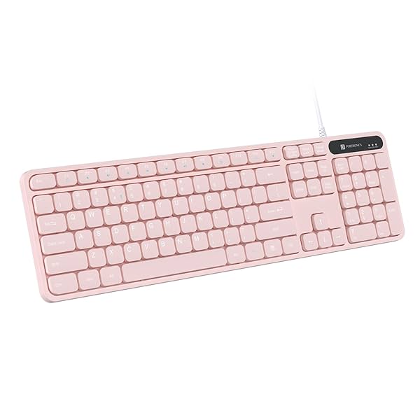 Image of Portronics Ki-Pad 3 USB Wired Keyboard with Large Keycaps