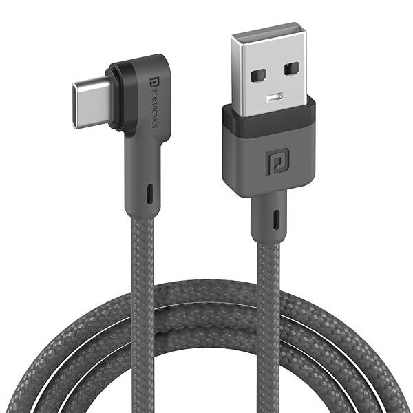 Image of Portronics Konnect L POR-1081 Fast Charging 3A Type-C Cable