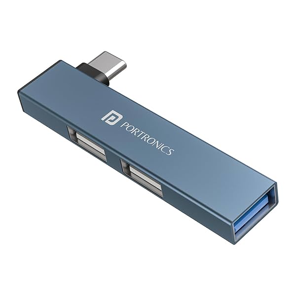 Image of Portronics Mport Mino C High Speed 3-Port USB