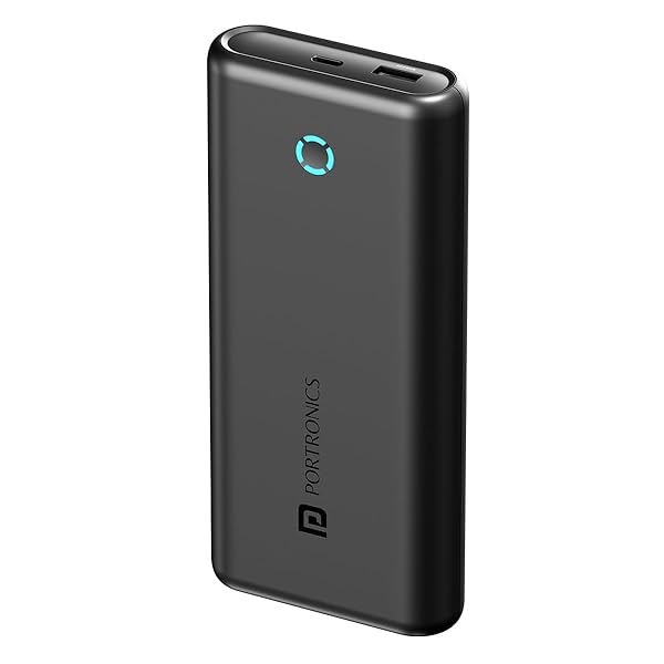 Image of Portronics PowerPod 20K Advanced 20000 mAh Power Bank Black