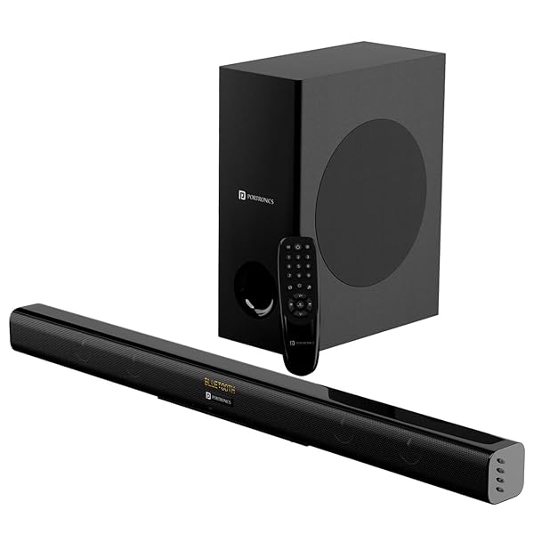 Image of Portronics Pure Sound 104 100W Bluetooth Soundbar.