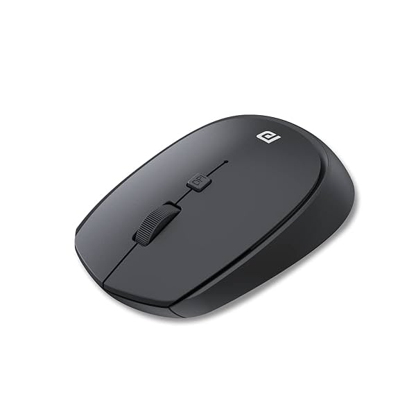 Image of Portronics Toad 23 Wireless Optical Mouse with 2.4GHz, USB Nano Dongle,