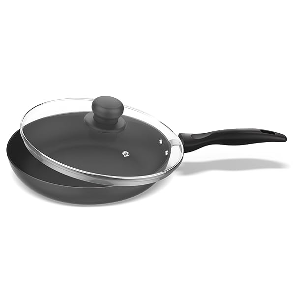 Image of Preethi Daily Collection Non-Stick Fry Pan (24 cm, Grey)