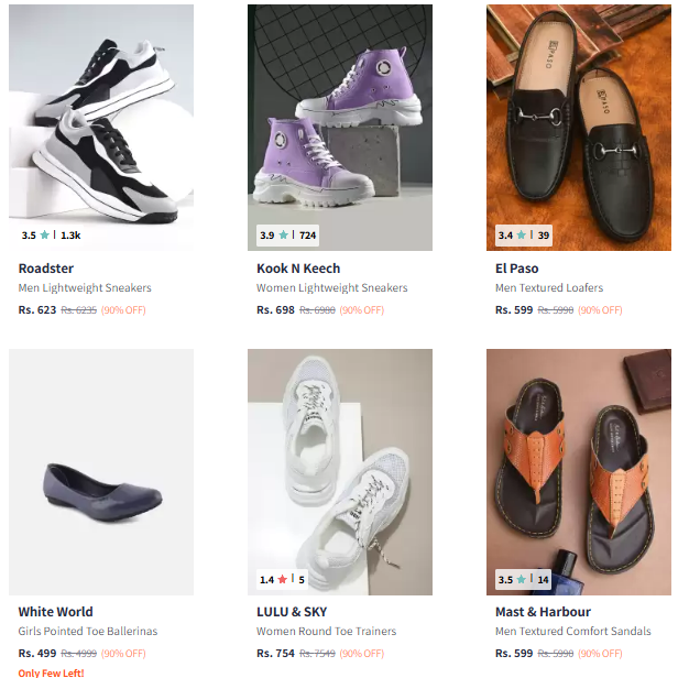 Image of Premium Branded Men & Women Shoes | Sneaker @ Flat 90% Discount