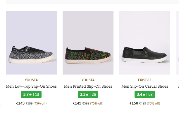 Image of Premium Men's Shoes Starting at just ₹149