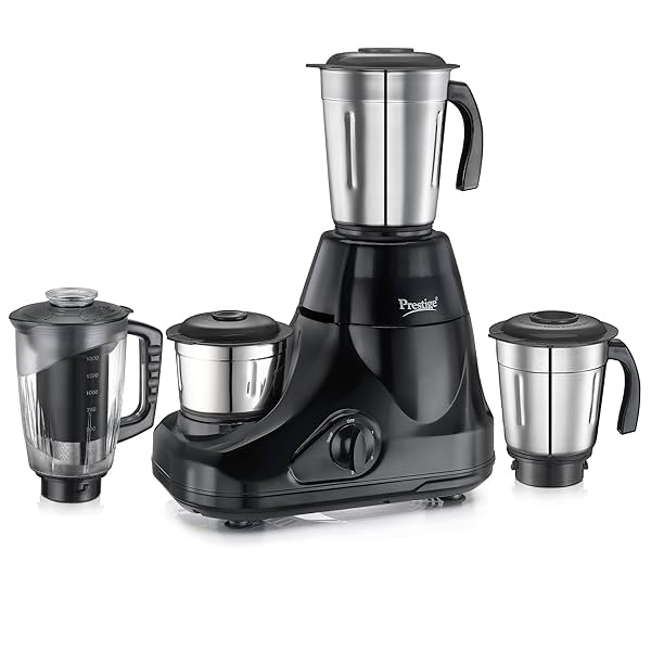 Image of Prestige Iris Pro 750 Watts Mixer Grinder with 4 Jars