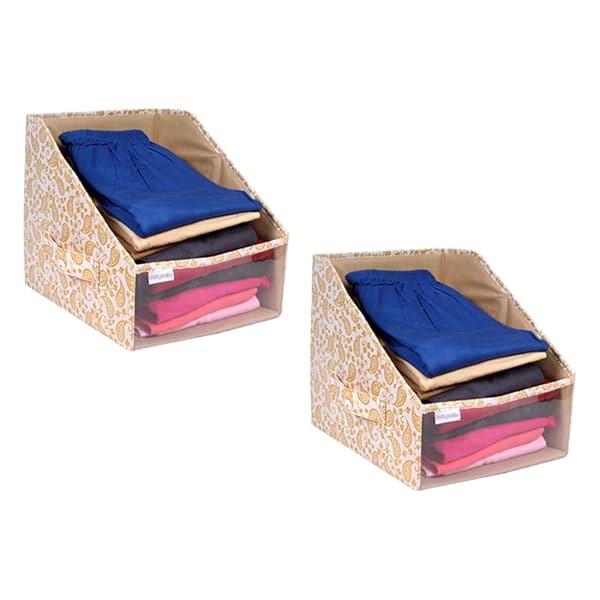 Image of PrettyKrafts non-woven shirt stacker, pack of 2.