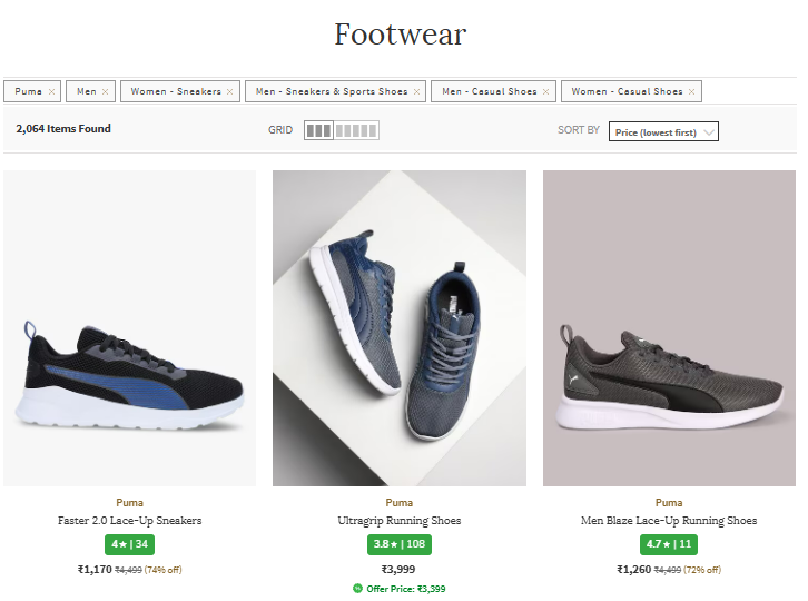 Image of Puma Men's Shoes Up-to 80% Discount