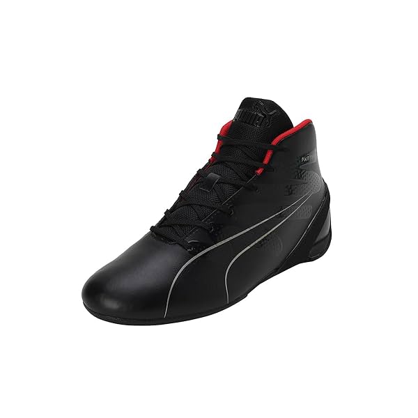 Image of Puma Unisex Ferrari Carbon Cat Mid Sneaker