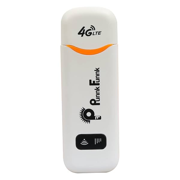 Image of PunnkFunnk 4G LTE WiFi Dongle (150Mbps, White)