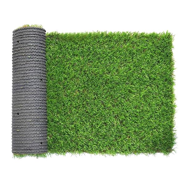 Image of Purav Light 35mm Artificial Green Grass Carpet Mat