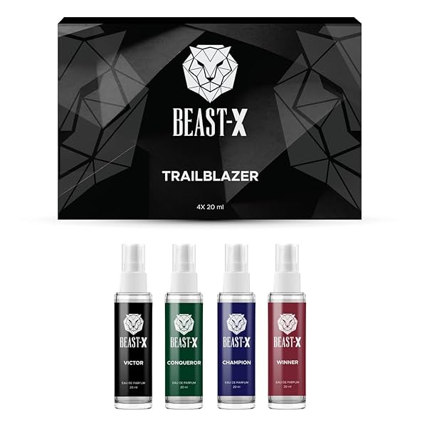 Image of PureSense BEAST - X Trailblazer Perfume Gift Set (4x20ml) 80ml