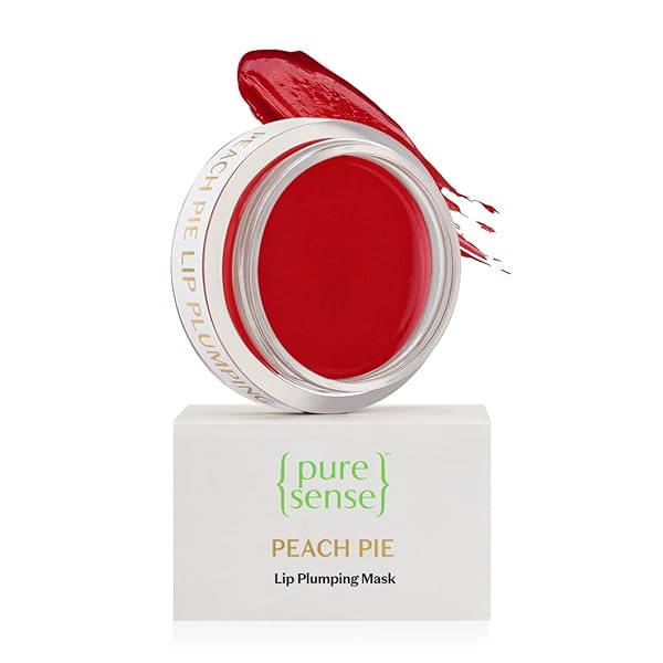 Image of PureSense Peach Pie Lip Plumping Mask (5g)