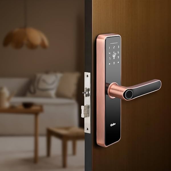 Image of QUBO Smart Door Lock Essential from Hero Group | 6-Way Unlocking