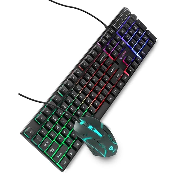 Image of RAEGR RapidGear X30 Wired Gaming Keyboard and Mouse