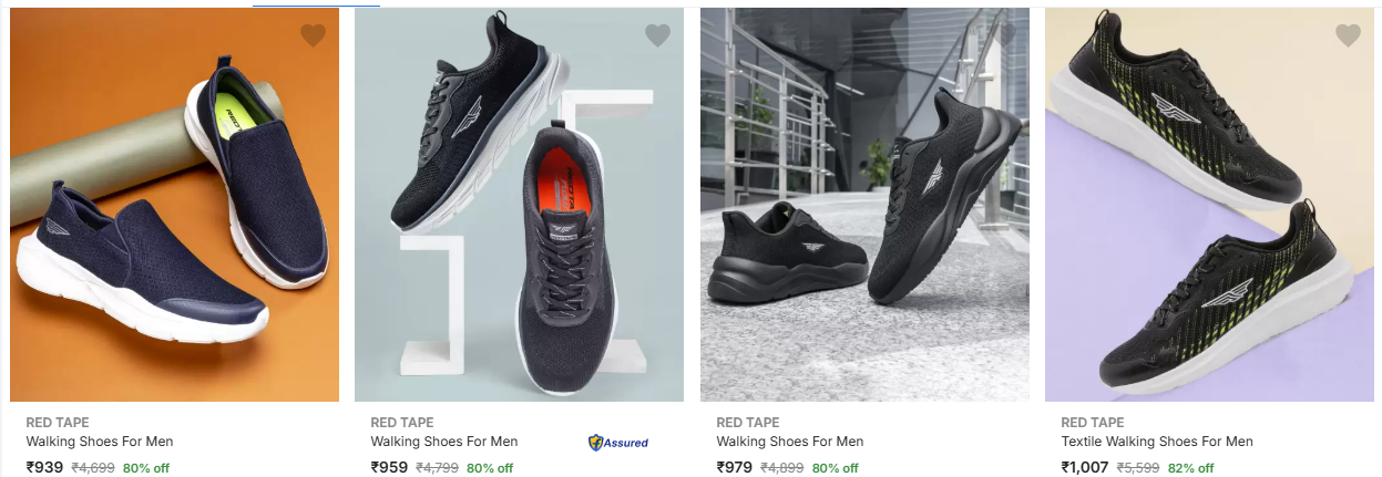 Image of RED TAPE Walking Shoes For Men Minimum 80% Discount 