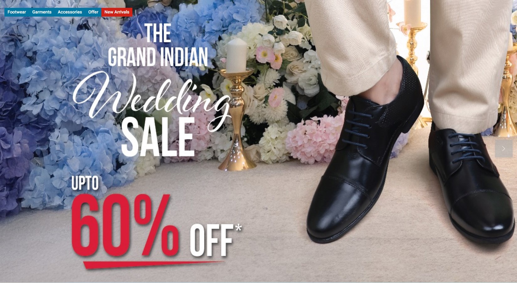 Image of REDCHIEF Wedding Sale : Up to 60% Off on Men's Footwear 