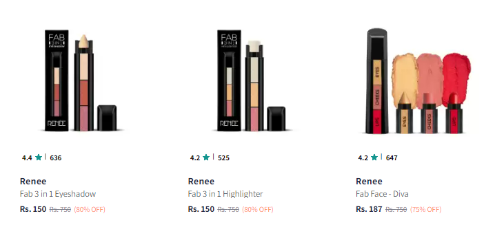 Image of RENEE beaty product up to 80% Discount