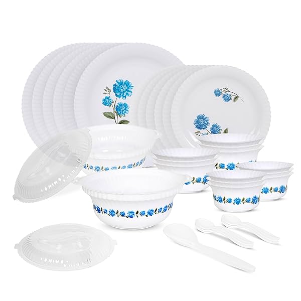 Image of RYLAN Blue Dinner Set