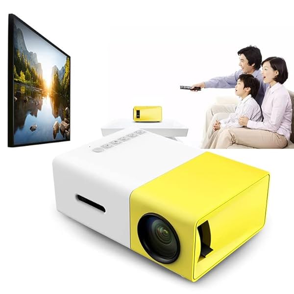 Image of Rambot Mini Projector: Portable Projector, HDMI, USB, Audio, TF Card, AV.