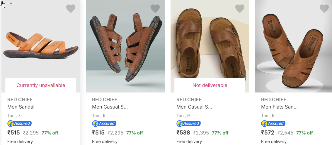 Image of Red Chief Men’s Sandals & Floaters